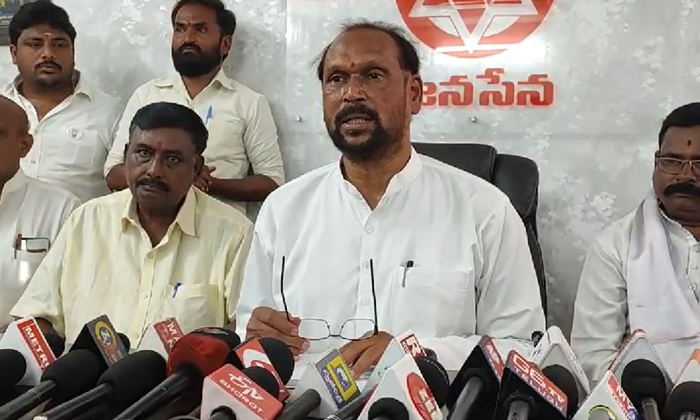  Journal Press Conference Held At Anakapalli Janasena Party Office Today , Journa-TeluguStop.com