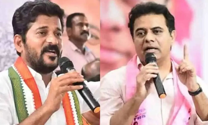  Kcr Means Water.. Tears If Congress Comes.: Ktr ,cm Revanth Reddy , Congress, M-TeluguStop.com