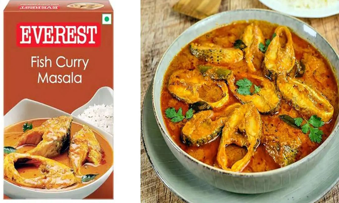  Know This Fish Curry Masala Medicine , Fish Curry, Masala Medicine, Everest Mas-TeluguStop.com