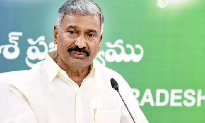  People Have Grown Against The Tdp Alliance..: Minister Peddireddy ,peddireddy R-TeluguStop.com