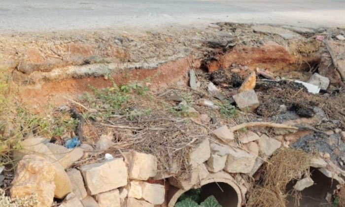  Dangerous Nsp Canal Road Culverts , Nsp Canal Road , Dangerous , Suryapet Distr-TeluguStop.com