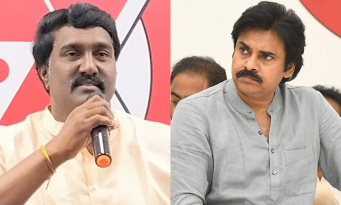  Pawan Theories Are All Selfish Pothina Mahesh Details, Janasena Party, Pothina V-TeluguStop.com