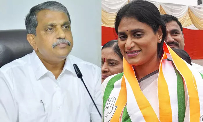  Sharmila Personal Criticism Is Not Correct Sajjala Details, Sajjala Ramakrishna-TeluguStop.com