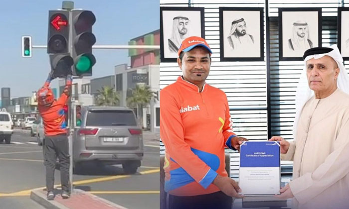  The Delivery Boy Who Fixed The Traffic Signal And Saved The Lives Of Motorists,-TeluguStop.com