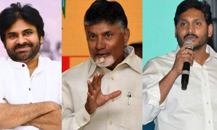  This Is The Schedule Of Jagan Pawan Chandrababu Today, Tdp, Janasena, Bjp, Chand-TeluguStop.com