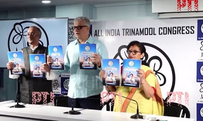 Tmc Manifesto Released For Lok Sabha Elections,tmc Manifesto,lok Sabha Elections Tmc Manifesto Released For Lok Sabha Elections,tmc Manifesto,lok Sabha Elections-TeluguStop.com