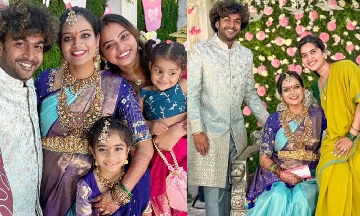  Tv Actress Maheswari Baby Shower Photos Goes Viral In Social Media Details, Mahe-TeluguStop.com