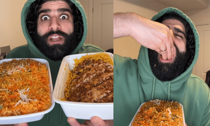  Viral Video Compares Indian Vs South African Biryani Details, Indian Biryani, Pu-TeluguStop.com