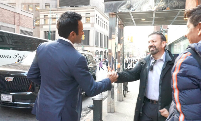  Vivek Ramaswamy Meets Columbian Immigrant On Nyc Street, Here's What Happened Ne-TeluguStop.com
