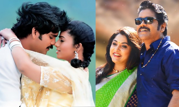  Why Nagarjuna Repeating These Heroines Soundarya Ramyakrishna Tabu Details, Naga-TeluguStop.com