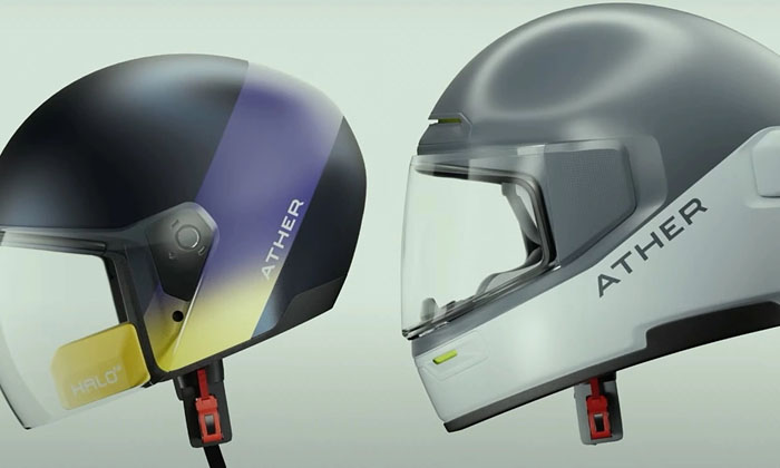  Check Accidents With Aether Smart Helmet.. What Features Are There, Check Acci-TeluguStop.com