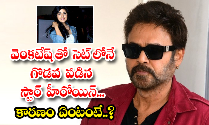  Heroine Anjali Zaveri Had A Fight With Venkatesh On The Set What Was The Reason-TeluguStop.com