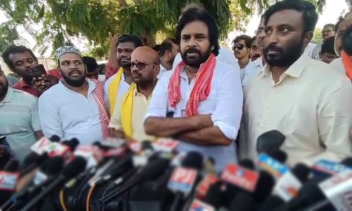  Janasena Pawan Kalyan Filed Nomination As Pithapuram Mla Candidate, Janasena, Pa-TeluguStop.com