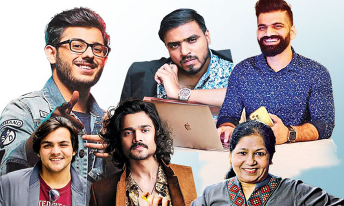  These Youtubers Earning Crores With Youtube Channels Details Here Goes Viral-TeluguStop.com