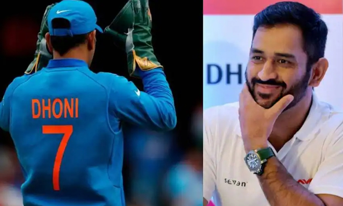  Why Mahendra Singh Dhoni Choosen 7 Number Details,ms Dhoni,indian Team,cricketer-TeluguStop.com