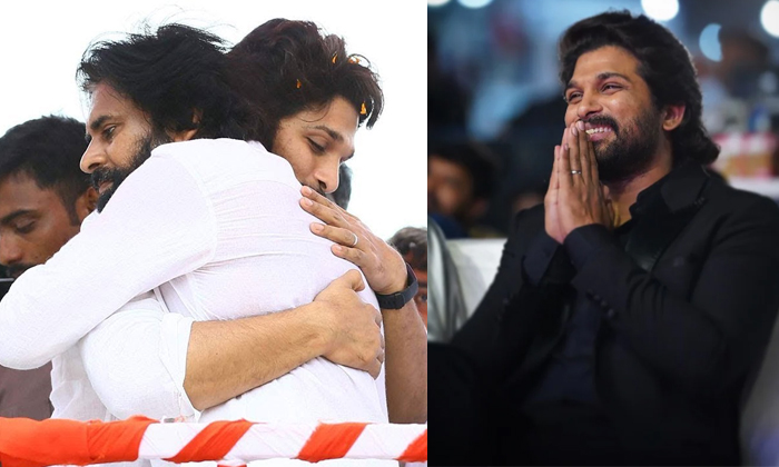  Allu Arjun Supports Janasena Chief Pawan Kalyan Details, Janasena, Allu Arjun, P-TeluguStop.com