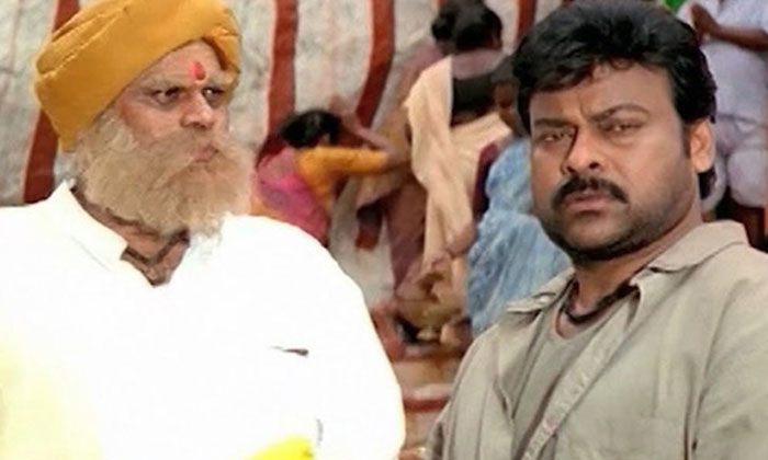Telugu Anji, Chiranjeevi, Interval Scene, Mani Sharma, Tollywood-Movie