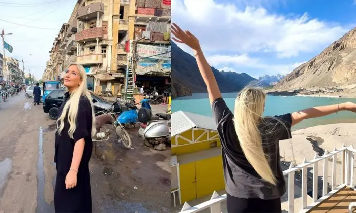  British Influencer Shares Solo Travel Vlog From Pakistan Video Viral Details, Ka-TeluguStop.com