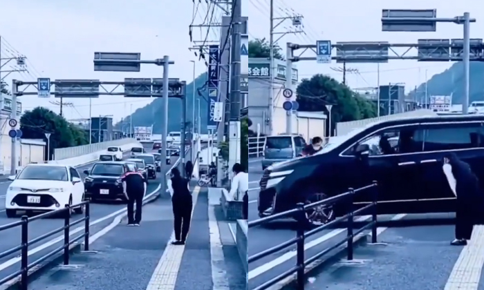  Exceptional Traffic Management In Japan Amazes Netizens Video Viral Details, Vir-TeluguStop.com