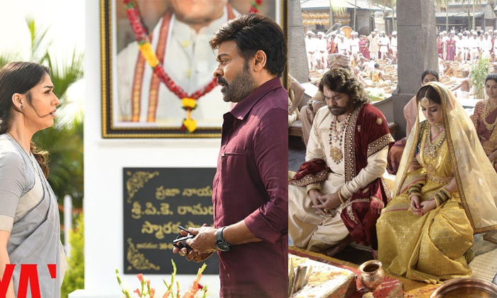 Telugu Chiranjeevi, Sister, Jayasudha, Nayanthara, Prakash Raj, Rajendra Prasad,