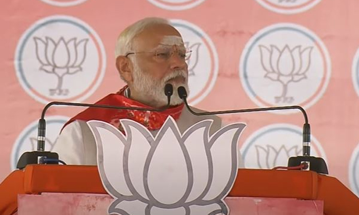  Modi In Vemulawada Severe Criticism Of Congress, Modi , Congress , Vemulawada Se-TeluguStop.com