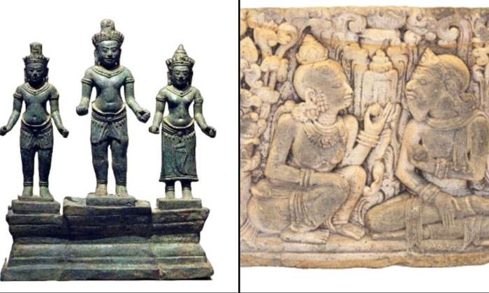 Telugu Antiques, Bronzestatue, Cambodia, Indonesia, Manhattanalvin-Telugu NRI