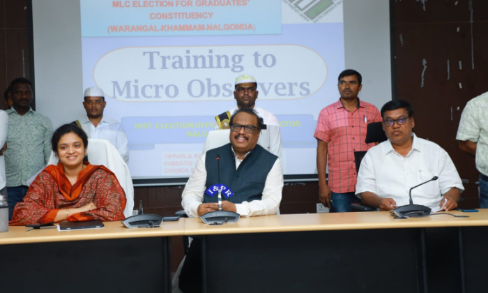 Role Of Micro Observers Is Crucial District Election Officer Collector S Venkat-TeluguStop.com