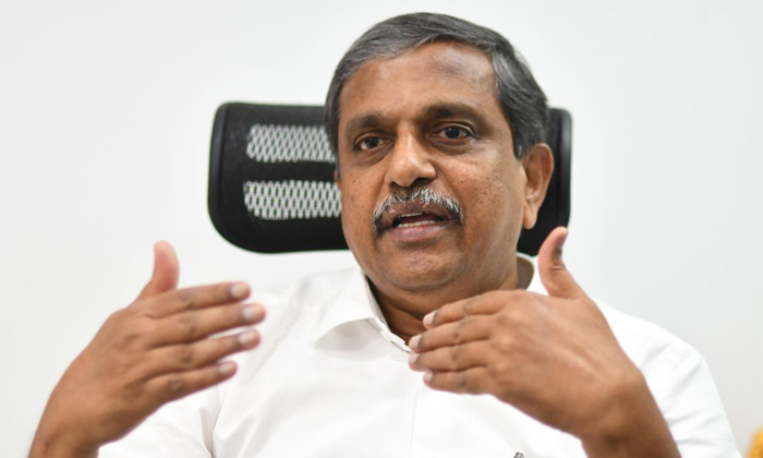  Tdp Attacks Due To Fear Of Defeat Sajjala Details, Sajjala Ramakrishna Reddy, Yc-TeluguStop.com