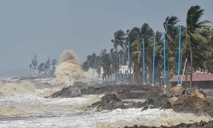  The Wind That Will Become A Storm There Is A Possibility Of Crossing The Coast,-TeluguStop.com