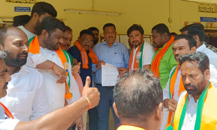  Bjp Leaders Submitted Request Letter To Rdo, Bjp Leaders ,request Letter ,rdo, F-TeluguStop.com