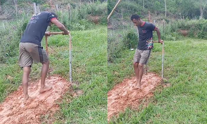  Have You Ever Seen This Funny Mud Treadmill Video Viral Details, Man Made, An A-TeluguStop.com