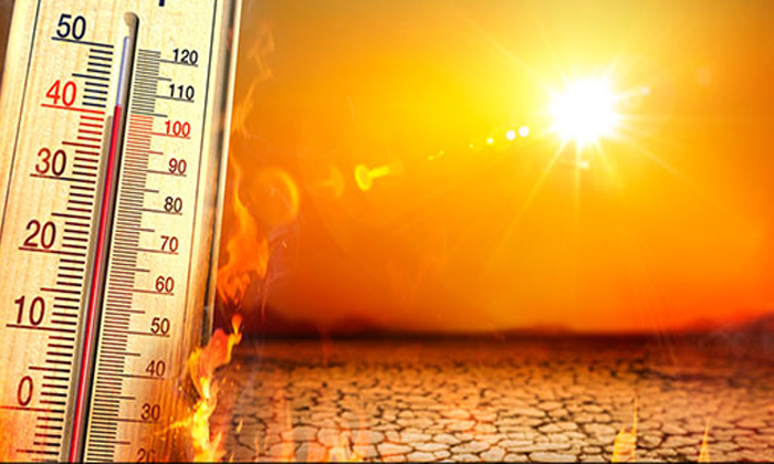  Heat Climat, Sun, Heat Climat, People Suffer, Summer, Orange Alert-TeluguStop.com