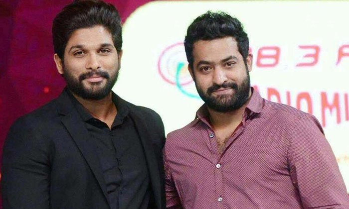  Allu Arjun Wishes Jr Ntr On His Birthday Special , Allu Arjun, Ntr, Birthday ,-TeluguStop.com