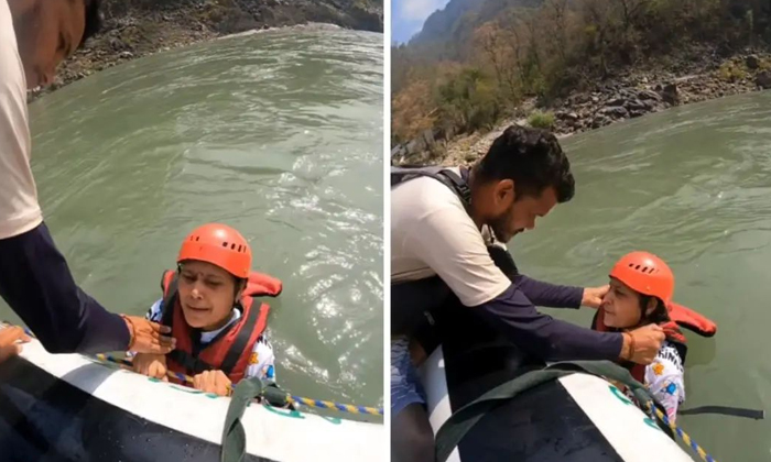  Rafting Video Of Tourist Leaning To Edge Of Rafting Boat Viral Details, Viral Vi-TeluguStop.com