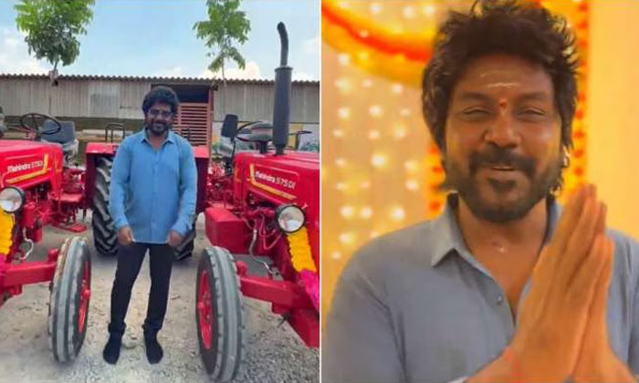  Raghava Lawrence Donated 10 Tractors To Poor People Details Here Goes Viral ,rag-TeluguStop.com