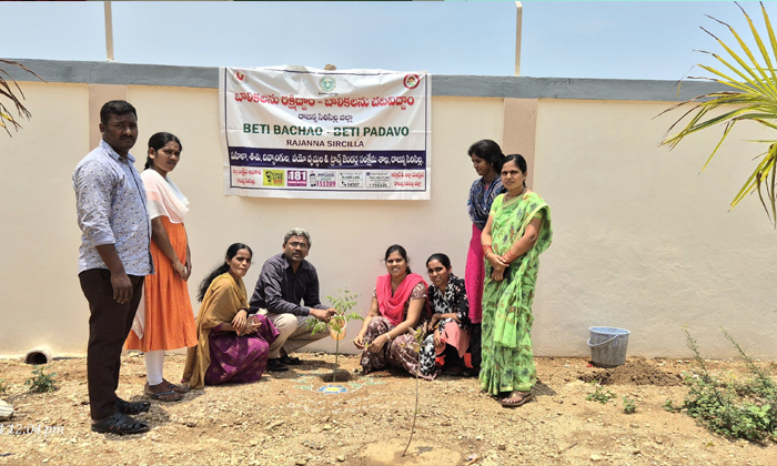  District Welfare Officer Lakshmirajam Planted Saplings On World Environment Day-TeluguStop.com