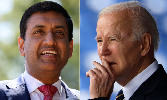  Indian American Representative Ro Khanna Disappointed With Biden's Stand On Gree-TeluguStop.com