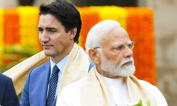  Narendra Modi To Come Face To Face With Canada Pm Justin Trudeau Amid Diplomatic-TeluguStop.com