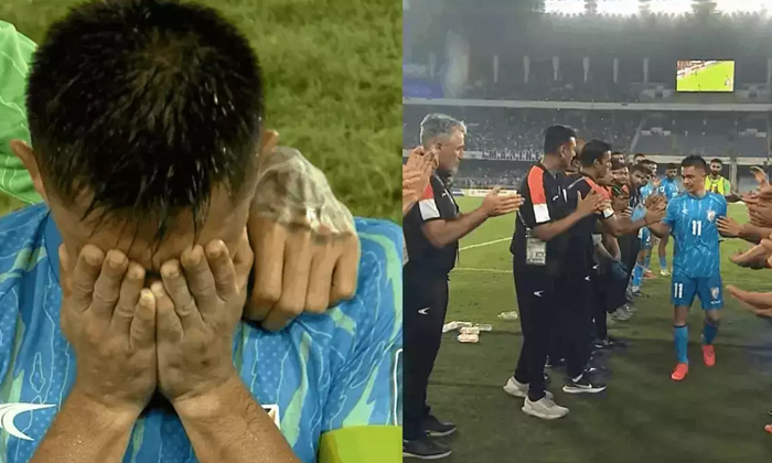 Telugu Football Game, Happy Tears, Indianfootball, Sunil Chhetri-Latest News - T