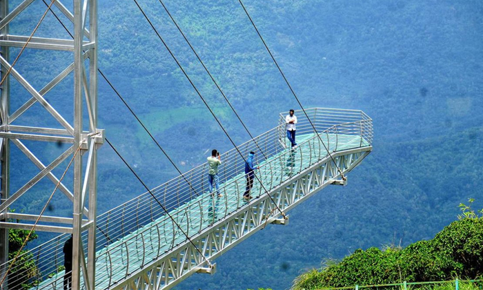  Indias Second Glass Bridge Comes Up In Bihar Details, Rajgiri ,glass Bridge, Spe-TeluguStop.com