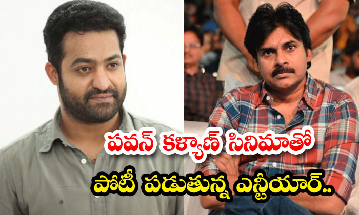  Ntr Competing With Pawan Kalyan's Film , Jr Ntr , Pawan Kalyan , Koratala Shiva-TeluguStop.com