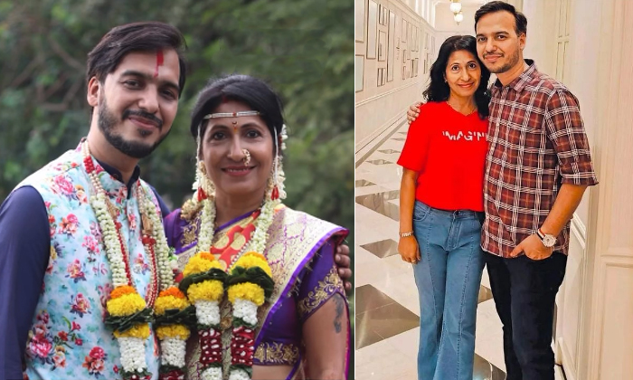  Nearly 3 Decades After Her Divorce, 56-year-old Indian Woman Marries 36-year-old-TeluguStop.com