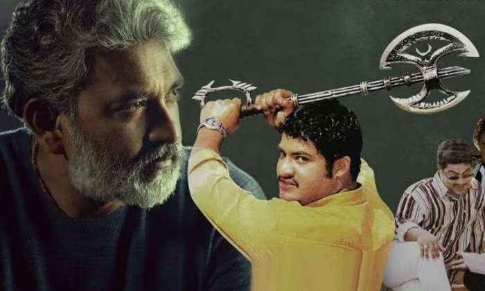  Rajamouli Confidence Before Simhdri , Rajamouli, Simhdri, Jr.ntr , Raghavendra-TeluguStop.com