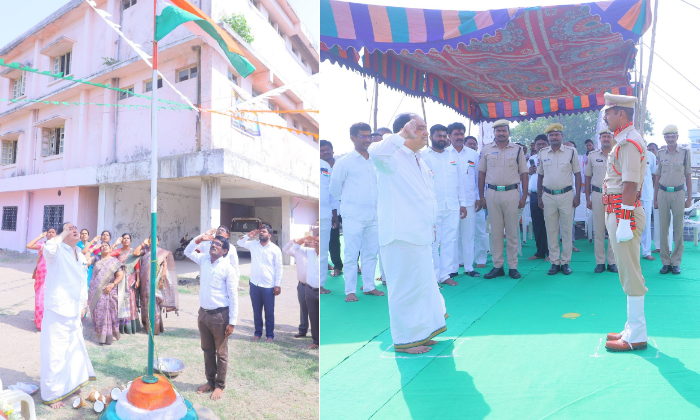  Telangana State Decade Celebrations At Rajanna Temple, Telangana State Decade Ce-TeluguStop.com