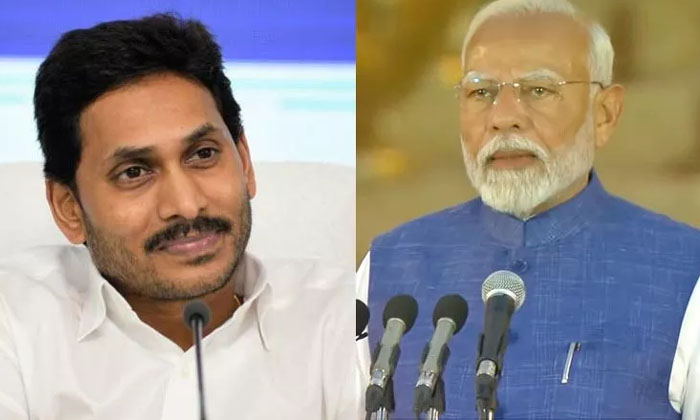  Ys Jagan Congratulated Modi For Becoming The Prime Minister For The Third Time M-TeluguStop.com