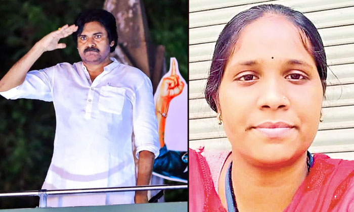  East Godavari Seeking Pawan Success Woman Climbed The Stairs Of Tirumala On Her-TeluguStop.com