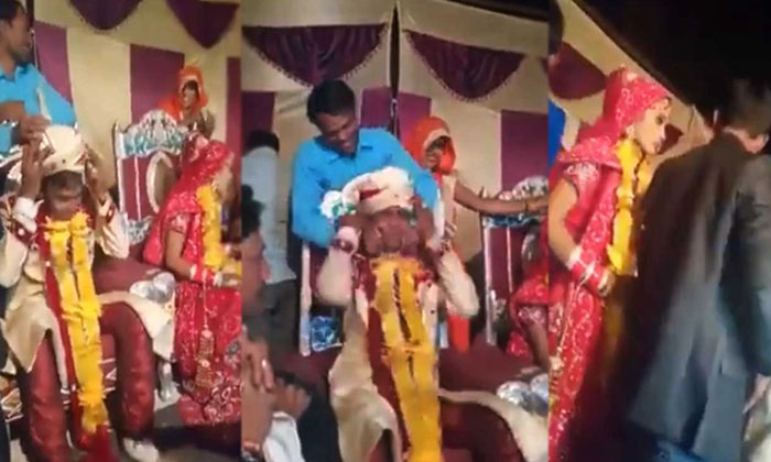  Viral Video: If The Bride Does This To The Groom Before, Will He Be Left Alone,-TeluguStop.com