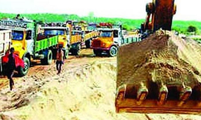 Telugu Ap, Ap Sand, Chandrababu, Sand-Politics