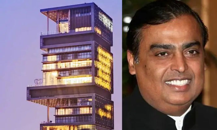  Do You Know How Much The Current Bill Comes To Mukesh Ambani's House, Antilia, E-TeluguStop.com