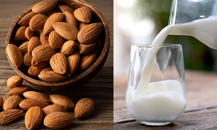 Telugu Almonds, Tips, Face, Skin, Remedy, Latest, Milk, Skin Care, Skin Care Tip